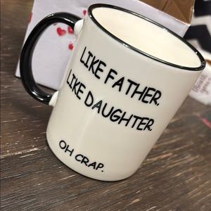 Humorous Quote Mug with Black Handle